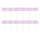thumbnail image 4 of 12 adornos para cupcakes, palillos para cupcakes, decoraciones, suministros con purpurina para decoración Violeta, 4 of 9