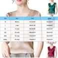 thumbnail image 3 of hotojiny Womens Silk Satin Tank Tops Mesh V Neck Casual Sleeveless Camisole Blouses Summer Basic Embroidery Shirt, 3 of 3
