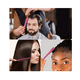 thumbnail image 2 of Herramientas De Peine Para Cabello Rizado Rosa, 2 of 5