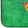 thumbnail image 4 of Butterfly Orange on Green Dish Drying Mat, 4 of 7