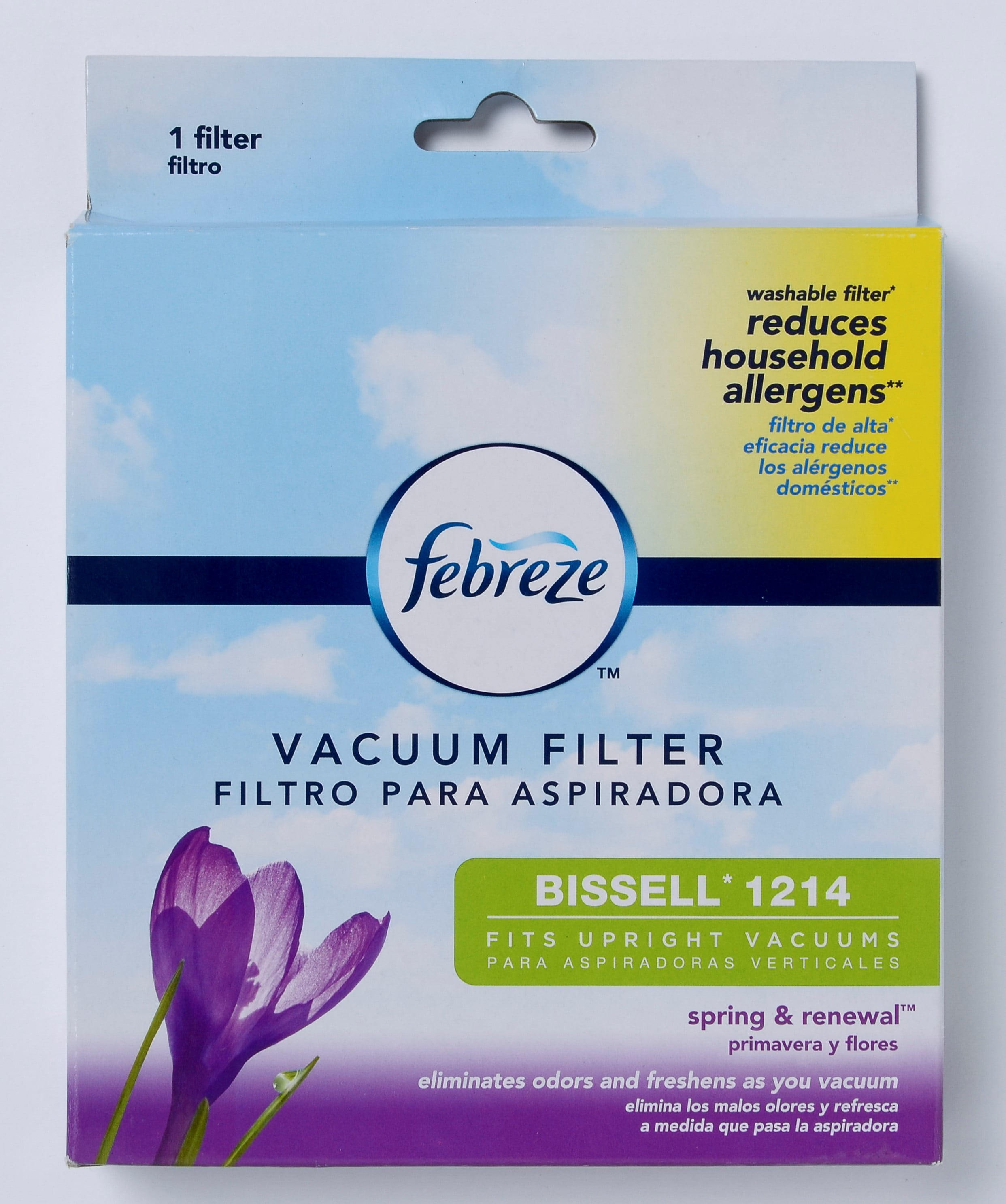Details about   New Febreze Spring & Renewal Vacuum Filter Bissell Style 12 ~ Reduces Allergens 