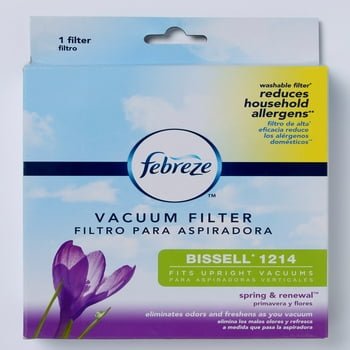 Febreze Spring & Renewal Scent BISSELL Style 1214 Vacuum Filter, 1 Pack, 12143