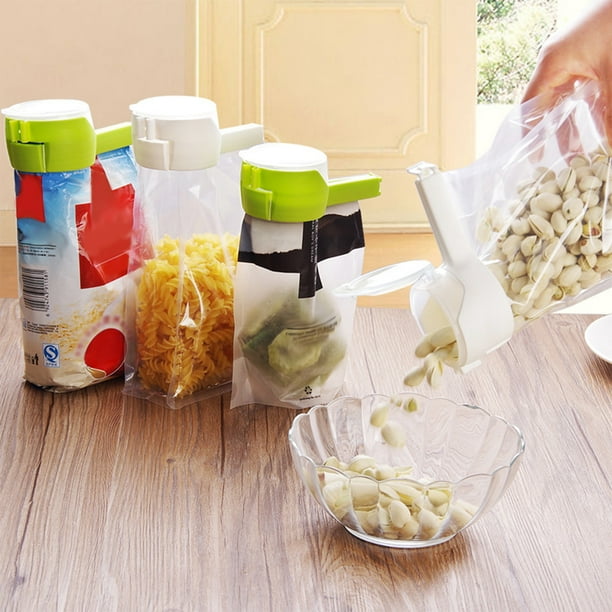 Clips Para Bolsas De Alimentos Con Boquillas De Vertido