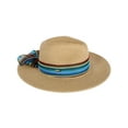 thumbnail image 2 of Karen Keith  Toyo Braid Straw Sun Hat with Chiffon Hatband (Women), 2 of 4