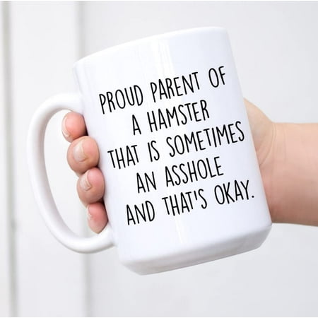 

15oz Funny Coffee Mugs Hamster Mom Mug Hamster Dad Funny Hamster Coffee Mug Hamster Ideas Proud Parents Mug P13whh White (11oz White#1)