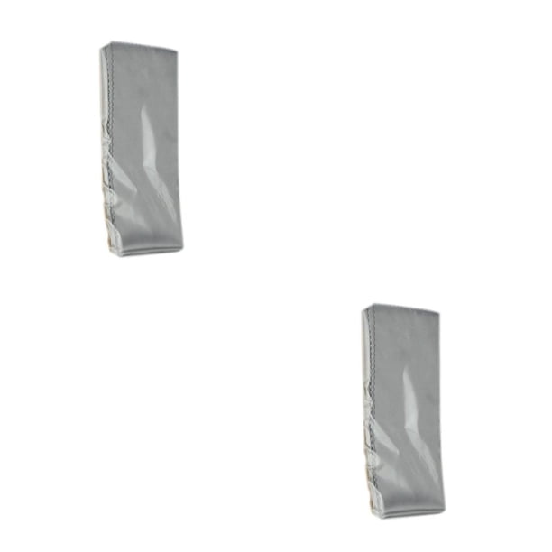 Qarigey Gafas de microfibra Paño Absorción de agua Gafas de sol Lentes Polvo Tableta Teléfono móvil Pantalla Suministros de limpieza Gris 2piezas