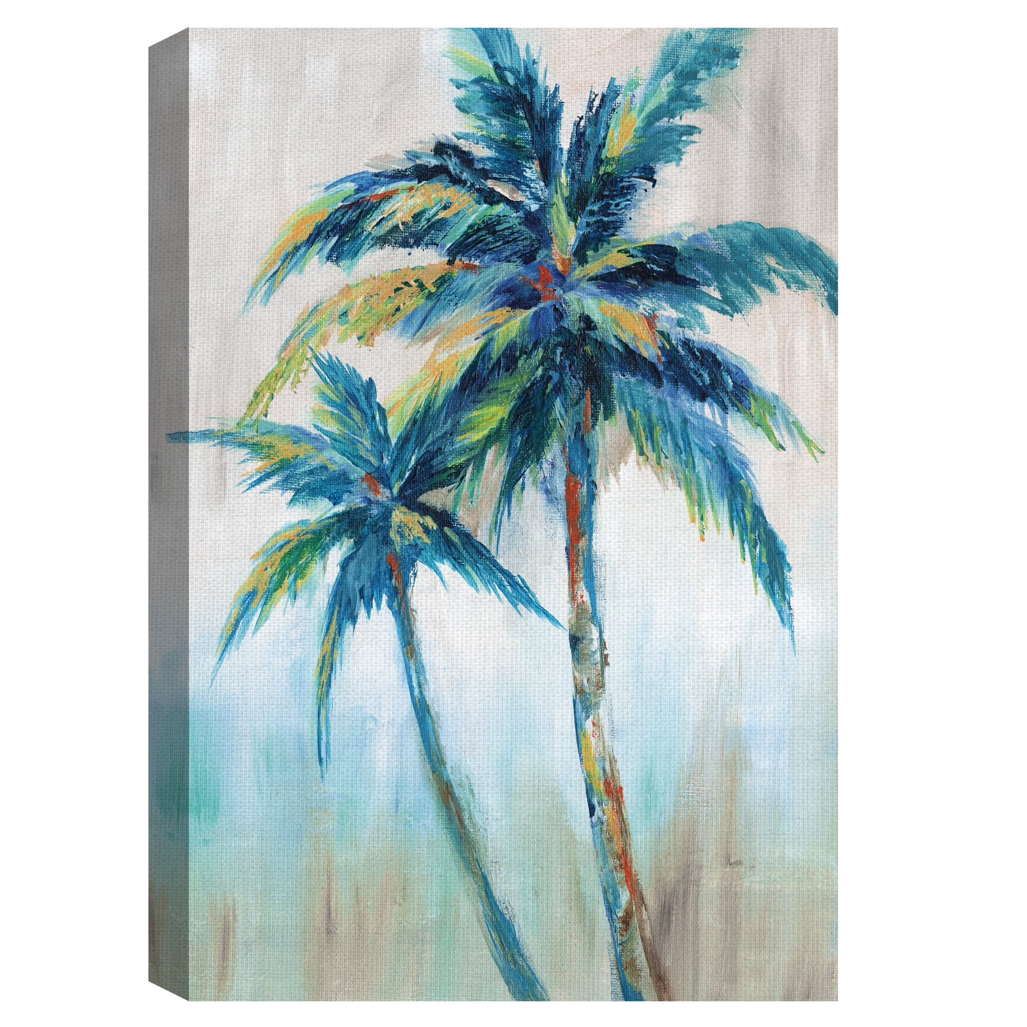 Masterpiece Art Gallery Palm Tree Breeze II by Nan Canvas Art 24" x 36"