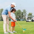 thumbnail image 2 of Sonducket Juego de palos de golf para niños, juguete de golf con carrito de golf, tees de golf, juguetes educativos para ejercicios al aire libre para Golf Sonducket OD012698-00, 2 of 6