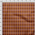 thumbnail image 3 of oneOone Viscose Jersey Fabric Madras Check Decor Fabric Printed BTY 60 Inch Wide, 3 of 5
