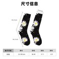 thumbnail image 3 of Fotbe Daisies Flowers Calcetas Largas con Estampado para Hombre y Mujer – Calcetas de Compresión Transpirables y Elásticas, Viajar y Uso Diario Talla 5-11, 3 of 6
