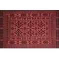 thumbnail image 1 of Ahgly Company Machine Washable Indoor Rectangle Traditional Grapefruit Red Area Rugs, 8' x 12', 1 of 7