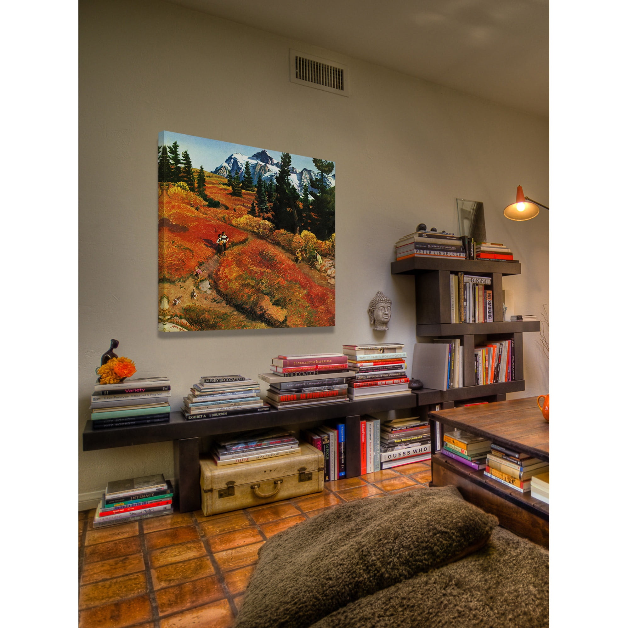 "Fall Photo Op" Painting Print on Wrapped Canvas