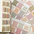 thumbnail image 1 of & Craft Tabs Set Tone Laminated Labels - 75 Sticker Tabs for Organization Gold Foil Reusable Index Tabs Five Sheets, 1 of 5