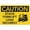 Warning Sign 3, variant on Caution Sound Horn at Blind Intersection Sign, 8"x12" Rust-Free Aluminum Sign, Indoor Outdoor Fence Yard Sign