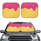 thumbnail image 2 of Fotbe Red Ice Cream Juego de 2 Piezas de Parasoles para Parabrisas | Bloqueador Solar para Auto | Accesorios Plegables para Protección Solar Interior-Medium, 2 of 6