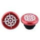 thumbnail image 1 of Accesorios para bicicletas Tapones para extremos de manillar tapones de aluminio para bicicleta para MTB carretera plegable ( ) rojo 2 uds. Barbie Nuevos Originales, 1 of 8