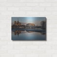 thumbnail image 3 of Luxe Metal Art 'Divine Reflexion' by Mathieu Rivrin, Metal Wall Art, 24"x16", 3 of 8