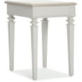 thumbnail image 2 of Finch Benson End Table Nightstand with Drawers Light Gray, 2 of 13