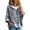 yue866-Light Blue, variant on KHONTS 3/4 Sleeve Leopard Sweaters for Women Lightweight Pullover Sweater Hoodie Casual Loose Drawstring Oversized Fall Outfits Sky Blue XL