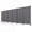 Gray, variant on Costway 3-Panel Folding Room Divider 6Ft Rolling Privacy Screen with Lockable Wheels White