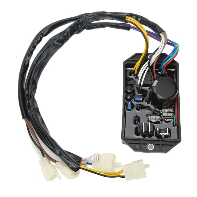 Regulador De Voltaje Trifásico, Regulador De Voltaje De Generador De 14 Hilos, Longitud De Cable De 500 Mm, Alta Eficiencia Para Motores De 5-6,5 KW ANGGREK JJ1013