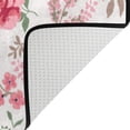thumbnail image 4 of Coolnut Lightweight Soft Area Rugs 31x20 Inch, Various Beautiful Flowers Floor Mat Doormat for for Rooms Entrance Hardwood Floor Living Room 2'7" x 1'8"） Nursery Rugs, 4 of 6