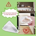 thumbnail image 5 of Scheam 100 Pcs Transparent Cake Slice Containers Plastic Containers Out Tray, 5 Inches Clear Plastic Take out Containers for Dessert, Cakes, Cookies, Salads, Pasta, Sandwiches, 5 of 8