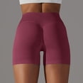 thumbnail image 4 of Fsgntruao Yoga Shorts for Women High Waisted Gym Workout Athletic Yoga Shorts with Pocket Seamless Sports Running Butt Lifting Shorts Sets Booty Fitness Dance Volleyball Summer Shorts Pants, 4 of 6