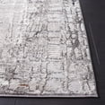 thumbnail image 3 of SAFAVIEH Meadow Roger Distressed Area Rug, Light Grey/Dark Grey, 4' x 6', 3 of 8