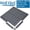 GRAY, variant on 58 Pcs Plastic Interlocking Deck Tiles, 12"x12" Texture Plastic Patio Tiles, For Indoor Outdoor Use, Decking Tiles For Garden Lawn Swimming Pools Porch Poolside Balcony Backyard