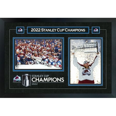 Gabriel Landeskog Framed Colorado Avalanche 16x24 2022 Stanley Cup Collage - Officially Licensed NHL Wall Art