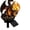 1PCS, variant on Dragon Golden Solar Garden Light - Outdoor Statue Lamp, Gothic Medieval Fantasy Decor for Halloween, Ornament Patio Unique Halloween Gifts for Dragon Lovers