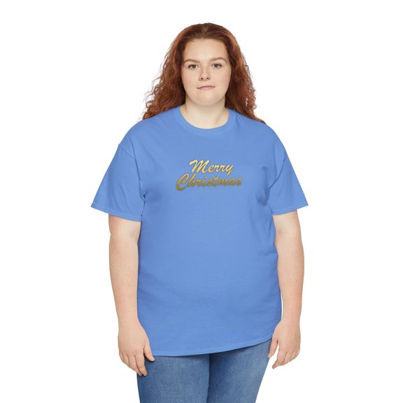 Merry Christmas Women's Unisex Heavy Cotton Tee