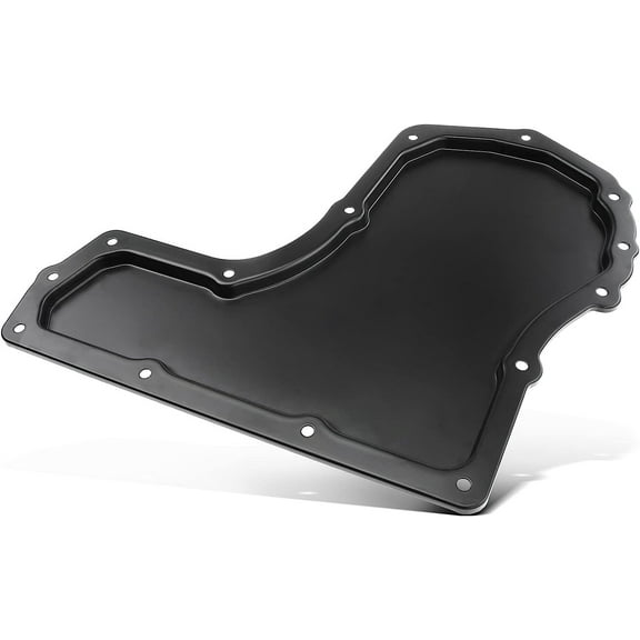 A-Premium Transmission Oil Pan Sump with Drain Plug Compatible with Chevrolet Malibu, Cavalier, Classic, Cobalt, HHR & Oldsmobile Achieva, Alero, Cutlass & Pontiac G5, G6, Grand Am & Saturn Aura, Ion