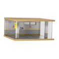 thumbnail image 1 of Milaget Diorama 1:32 Scène de Stationnement de Voiture Modèle Vitrine de Voiture en Diacast Simulation Bricolage Modifié Garage 2 2A, 1 of 5