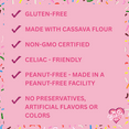 thumbnail image 3 of XO Baking Co. Gluten Free Small Batch Confetti Cupcake & Cake Mix, Includes Sprinkles Without Artificial Dyes, Valentine's Day Baking, Non-GMO, 10oz bag, 3 of 8