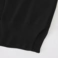 thumbnail image 4 of Generic Toddler Boys Girls Cardigan Sweater Autumn/Winter Solid Color Knitted Jacket Party Birthday School Breathable Comfortable Autumn Winter Clothes for Indoor Outdoor（9-11 Years Black）, 4 of 7