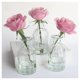 thumbnail image 1 of Jarrón HANIHUA de cristal transparente para decoración de flores, juego de 3, 1 of 6