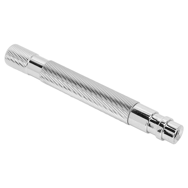 Handle Non Slip Design, Zinc Alloy Safety Handle, Long Lasting Retro Handle for Most Safety Razors