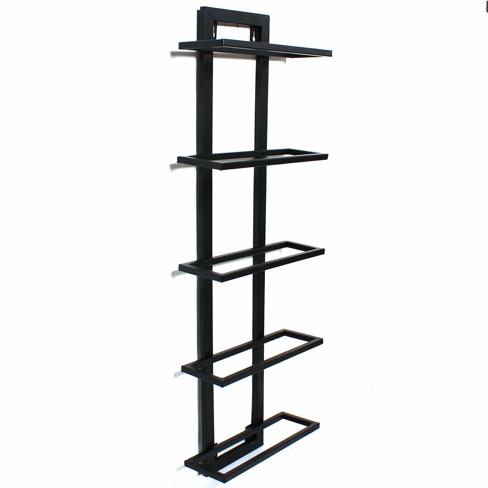TFCFL 5 Bottles Wall Vertical Wine Rack Free Standing Bottle