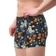 thumbnail image 2 of Balery Cute ghost in the flowers Calzoncillos bóxer para hombre, ropa interior de algodón suave y transpirable con cinturilla de nailon-Medium, 2 of 5