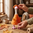 thumbnail image 5 of Sruoe 7 Inch Desk Goose Outfits, Mini Porch Goose Clothes, Desktop Goose Outfits, Costume Clothes for Table Decor Tabletop Goose Accessory Holiday All Seasons Holiday, 5 of 7