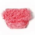 thumbnail image 2 of mgoYE Training Panties for Toddler Girls 2t-3t Baby Tulle Ruffle Bloomer for Newbornr Infant Girls Cotton Diaper Covers Cute Briefs Panties Shorts (Watermelon Red,6-15 Months), 2 of 6