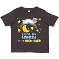 thumbnail image 3 of Inktastic I Love my Family to the Moon and Back Cute Sheep Boys or Girls Toddler T-Shirt, 3 of 5