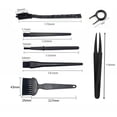 thumbnail image 2 of GUANGHONG Brush Computer Kit Brush -static Brush Electronic Cleaning 6-piece Nylon Notebook/car/ Kit Keyboard Cleaning Cleaning Servicing Facilities, 2 of 9