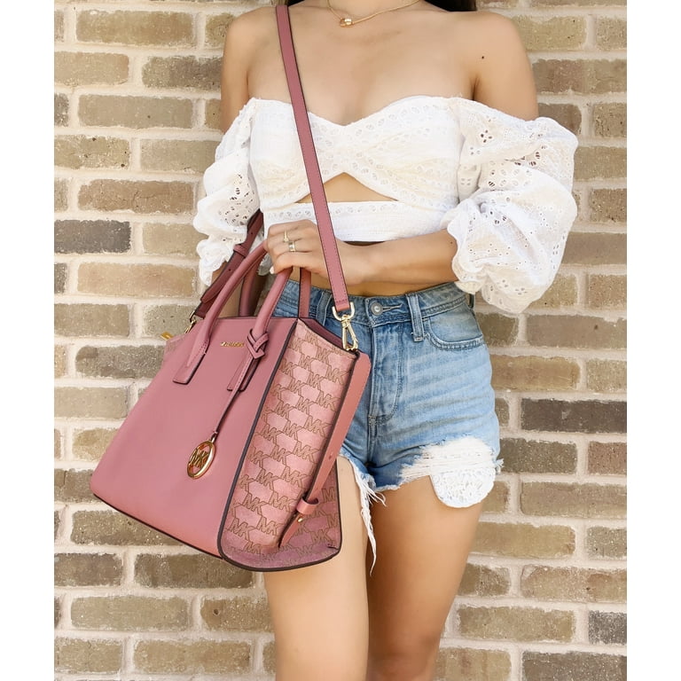 Shoulder bags Michael Kors - Jade L pink smooth leather bag - 30S9LJ4L9L611