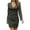 Green, variant on LYXSSBYX Women Long Sleeve Fall Drees for Women Casual Lace Solid Color Deep V Neck Sexy Dress Wedding Guest Dresses for Women