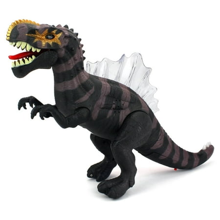 Velocity Toys Dino Kingdom Spinosaurus Battery Operated Unisex 5-7 Years Dinosaur Figure, 2 oz