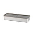 thumbnail image 1 of Contenedor de almacenamiento de alimentos Caja de almacenamiento de cocina de acero inoxidable con tapa a prueba de fugas Accesorios de cocina 1000ML, 1 of 3