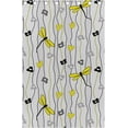 thumbnail image 5 of Coolnut Dragonflies and Flowers Thermal Insulated Blackout Grommet Printed Window Curtain - 84x55 in - 100% Polyester 2 Panels, Symmetry, 5 of 6